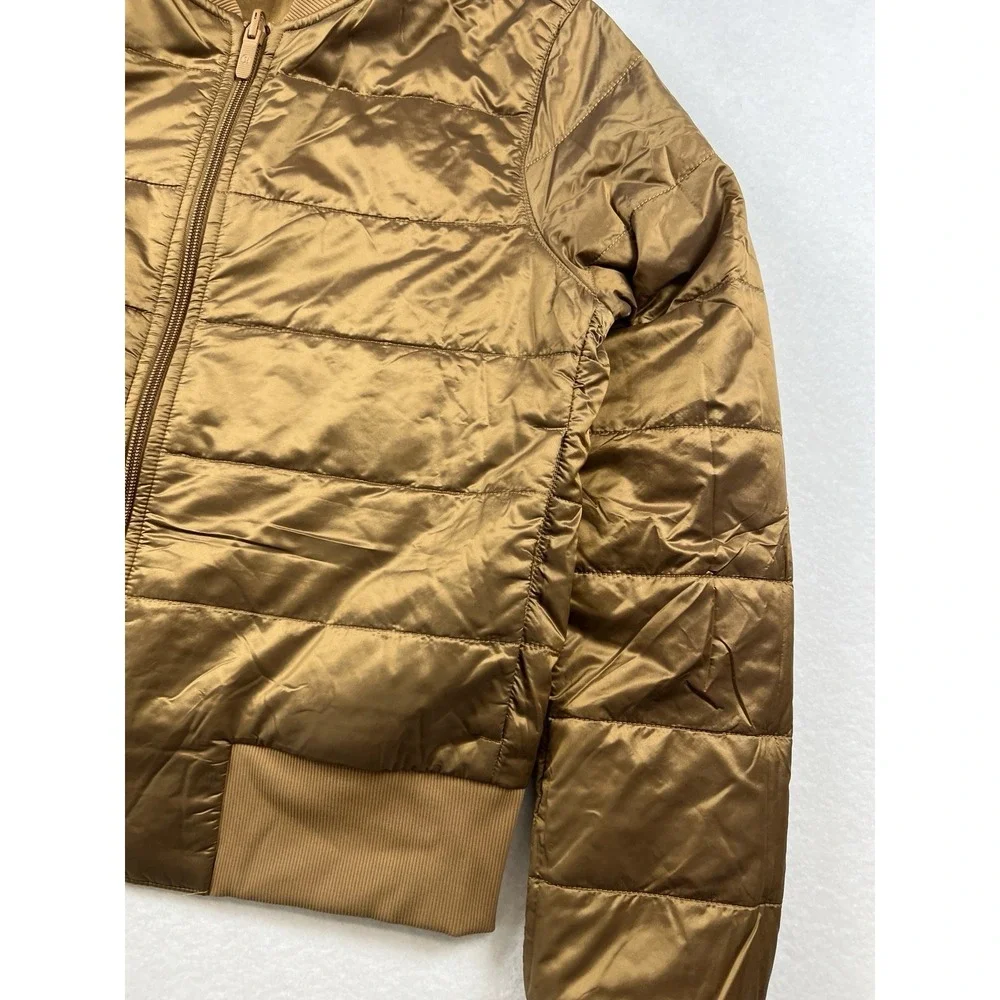 Lululemon Non Stop Bomber Jacket Womens 4 Frontier Full Zip Reversible Primaloft